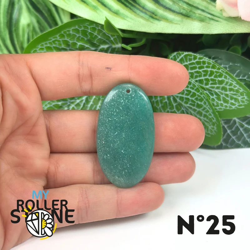 Colgante de Amazonita Brasil 5A
