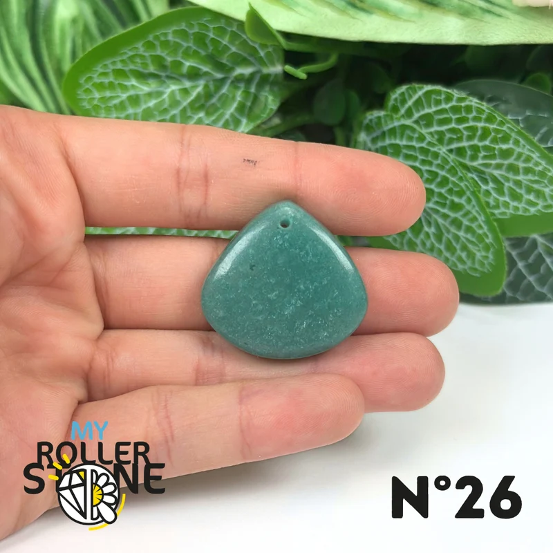 Colgante de Amazonita Brasil 5A