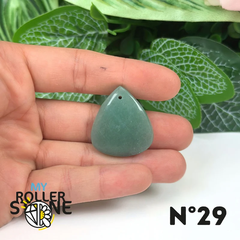 Colgante de Amazonita Brasil 5A