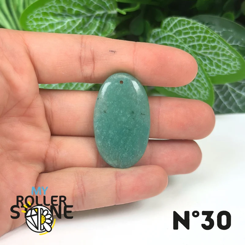 Colgante de Amazonita Brasil 5A