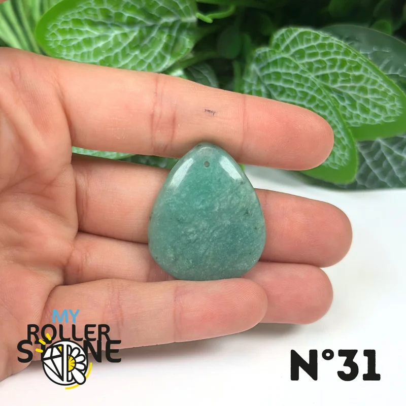 Colgante de Amazonita Brasil 5A