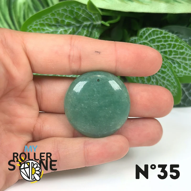 Colgante de Amazonita Brasil 5A