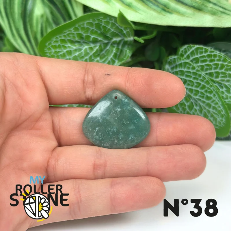 Colgante de Amazonita Brasil 5A