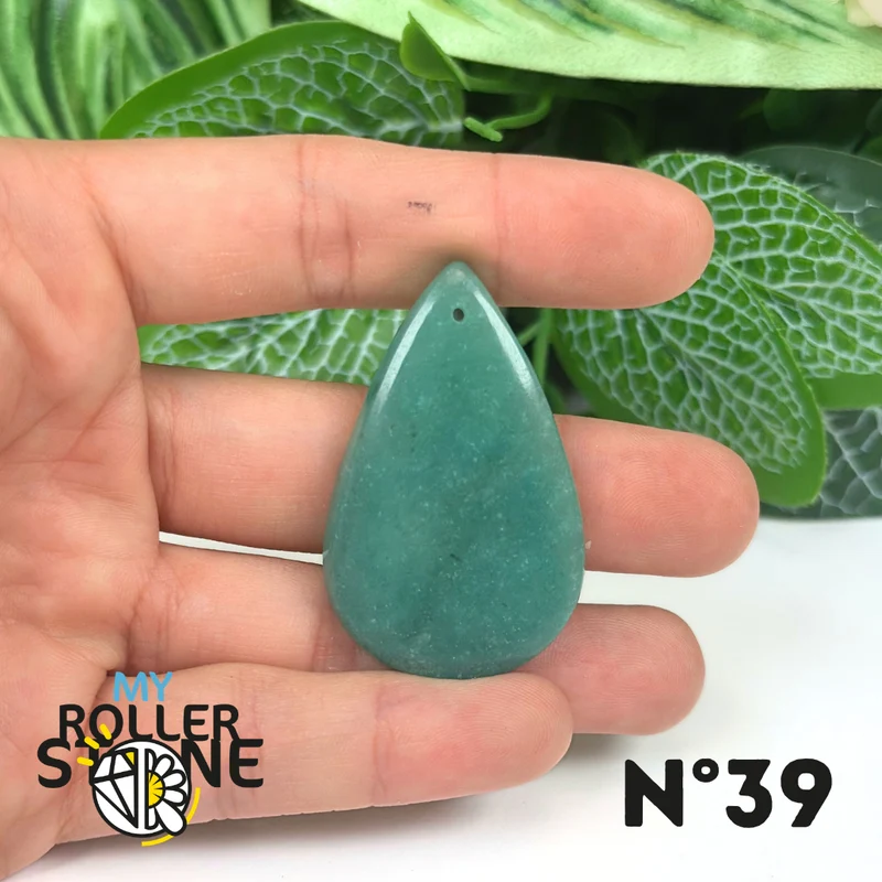 Colgante de Amazonita Brasil 5A