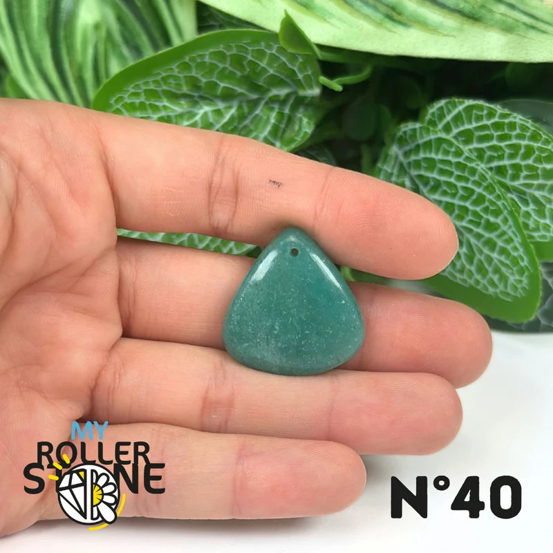 Colgante de Amazonita Brasil 5A