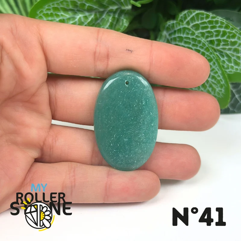 Colgante de Amazonita Brasil 5A