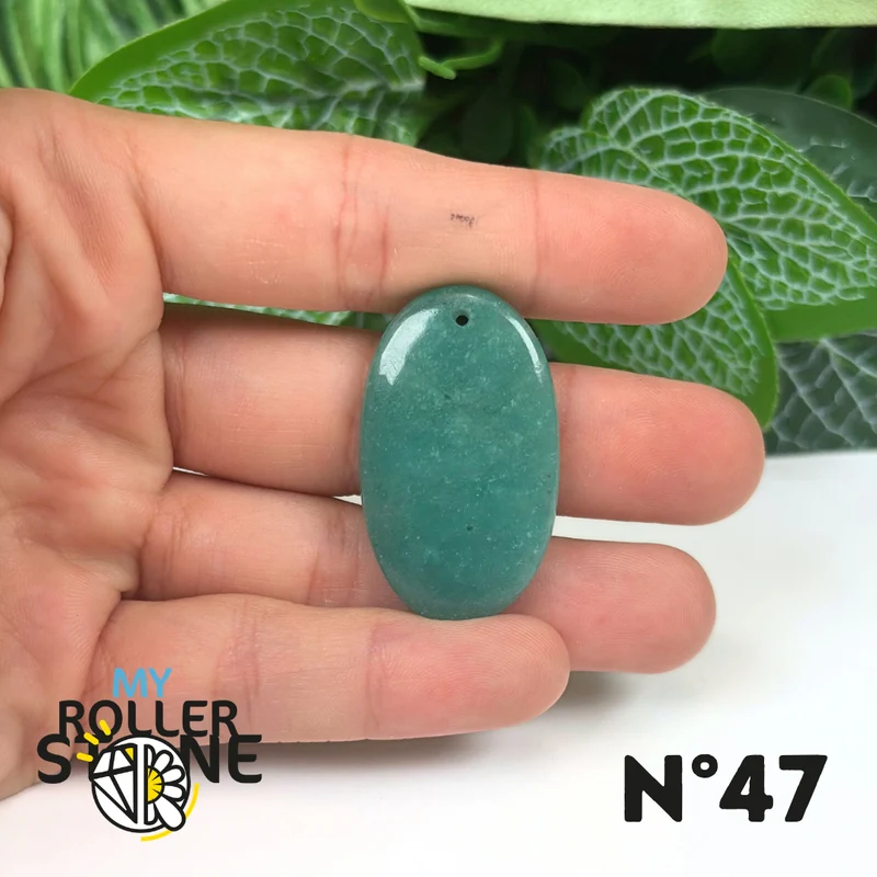 Colgante de Amazonita Brasil 5A