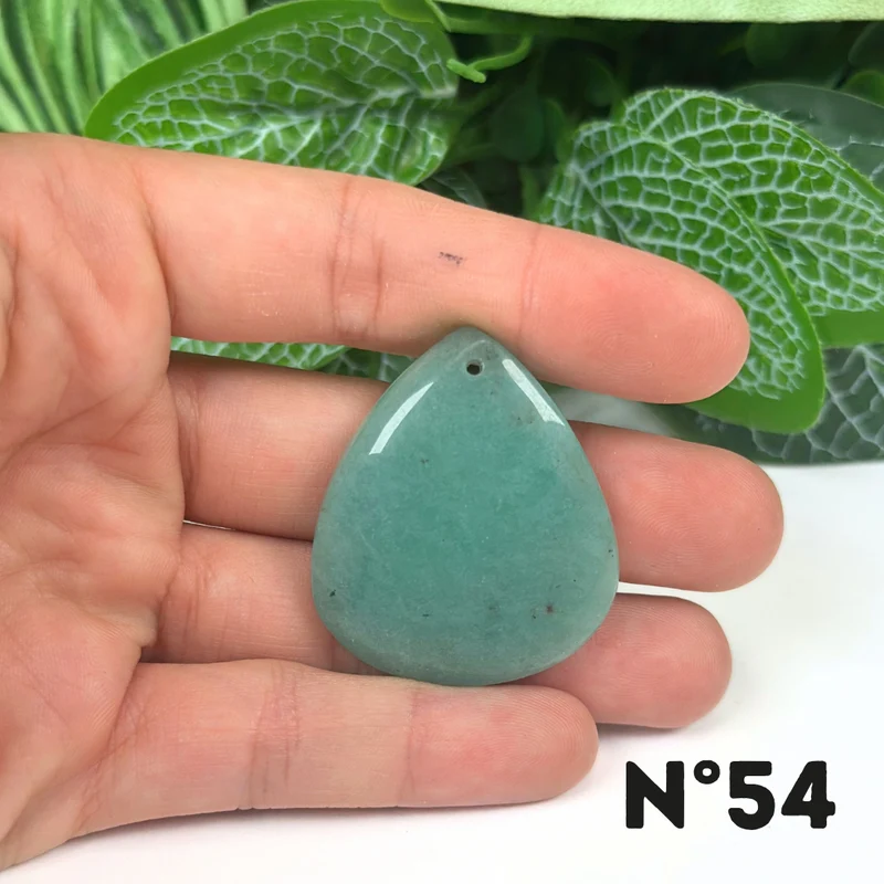 Colgante de Amazonita Brasil 5A