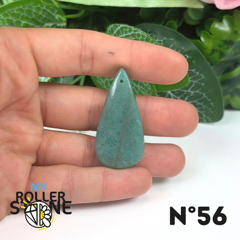 Colgante de Amazonita Brasil 5A