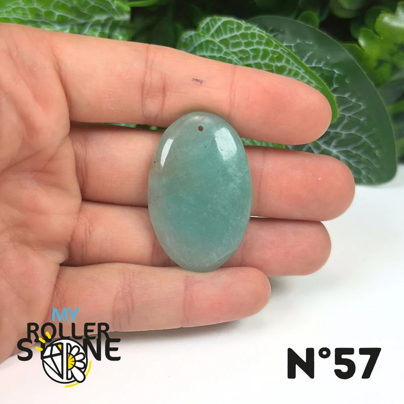 Colgante de Amazonita Brasil 5A