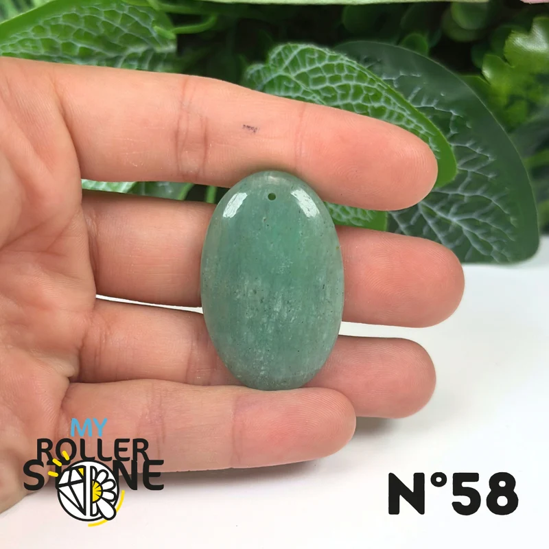 Colgante de Amazonita Brasil 5A