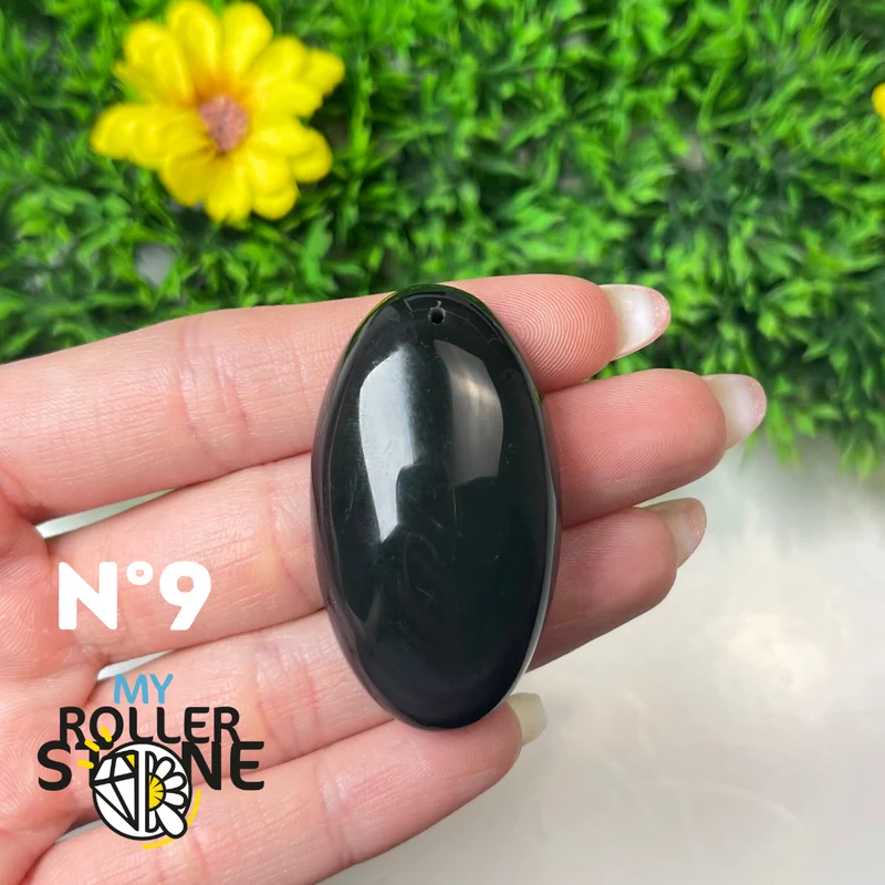 Colgante de obsidiana arcoíris 5A (Ojo celestial)