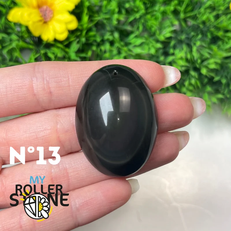 Colgante de obsidiana arcoíris 5A (Ojo celestial)
