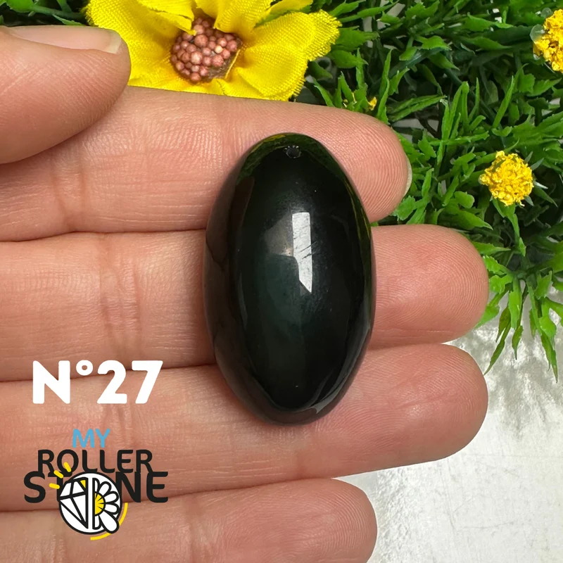Colgante de obsidiana arcoíris 5A (Ojo celestial)