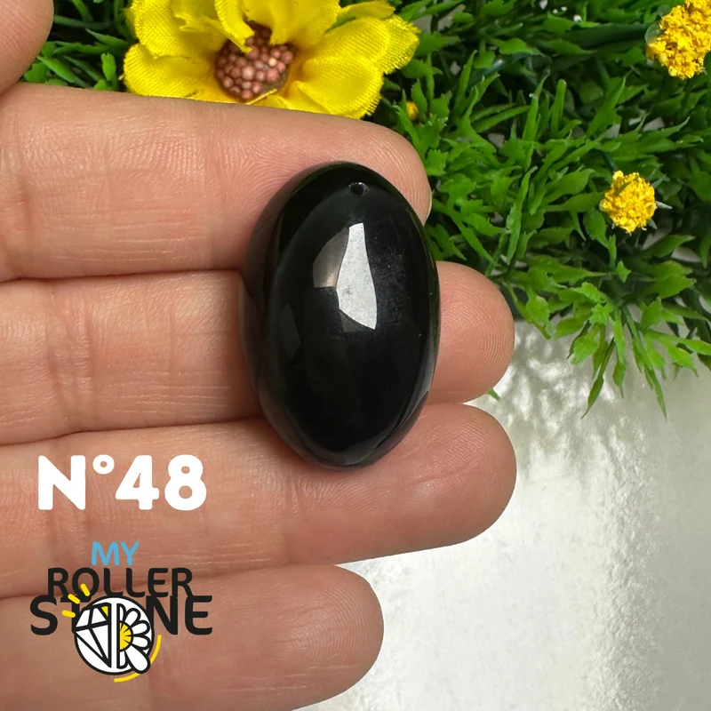 Colgante de obsidiana arcoíris 5A (Ojo celestial)