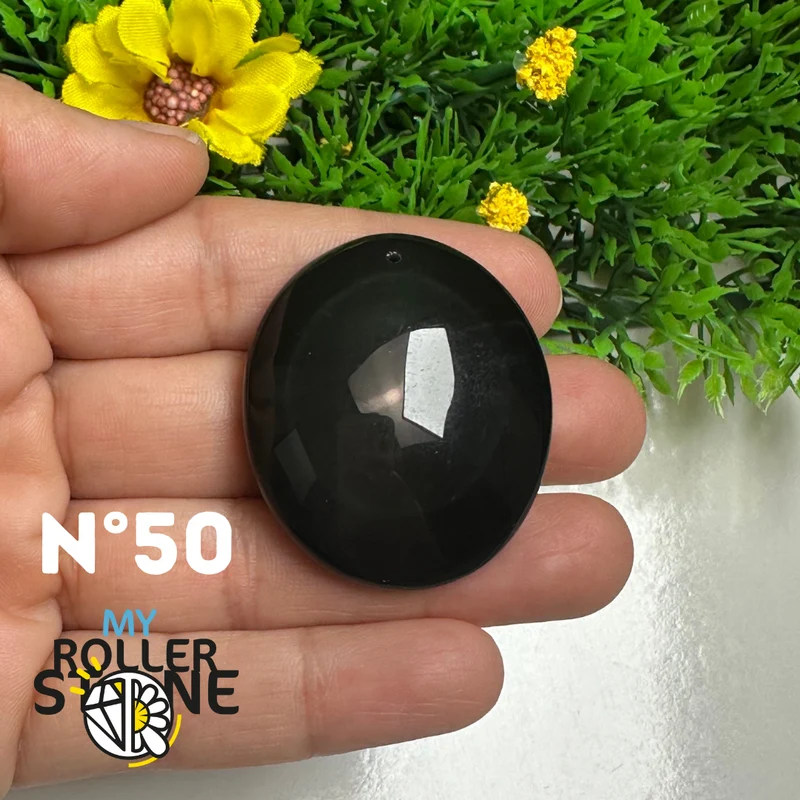 Colgante de obsidiana arcoíris 5A (Ojo celestial)