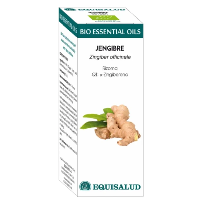 Bio Essential Oil Jengibre - Qt: Alfa-Zingibereno 10 Ml. | Equisalud