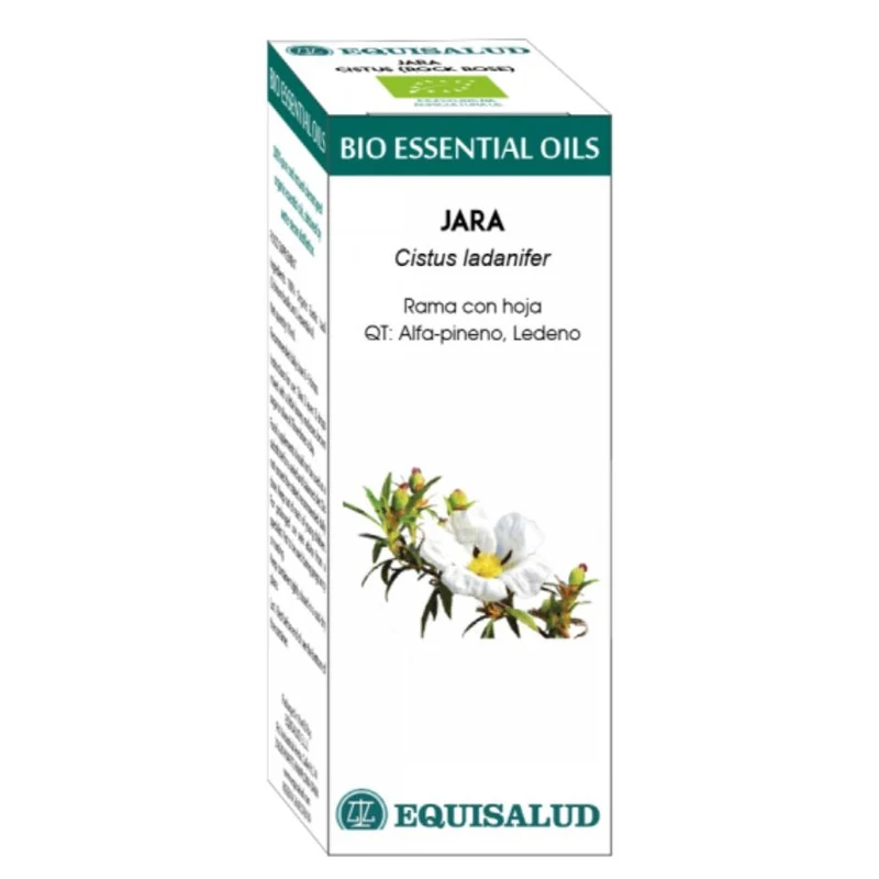 Bio Essential Oil Jara - Qt:Alfa-Pineno, Ledeno 5 Ml. | Equisalud