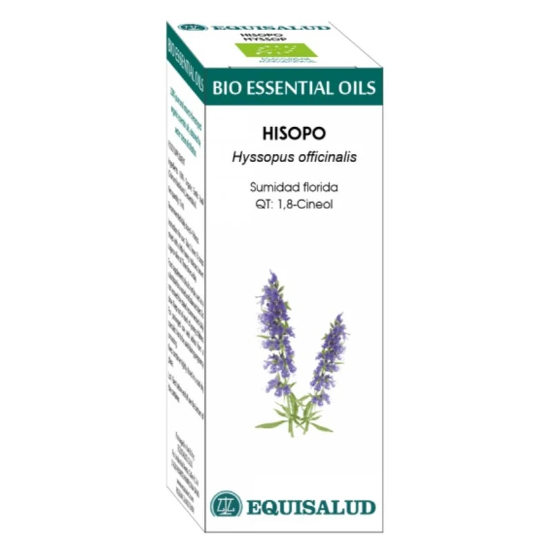 Bio Essential Oil Hisopo - Qt:1,8-Cineol 10 Ml. | Equisalud