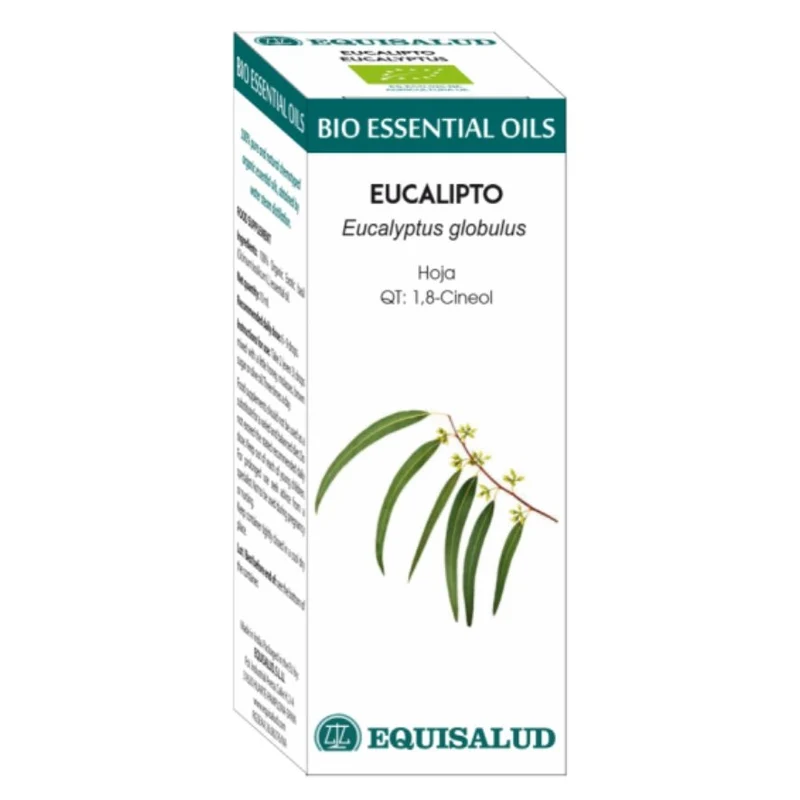 Bio Essential Oil Eucalipto - Qt:1.8-Cineol 10 Ml. | Equisalud