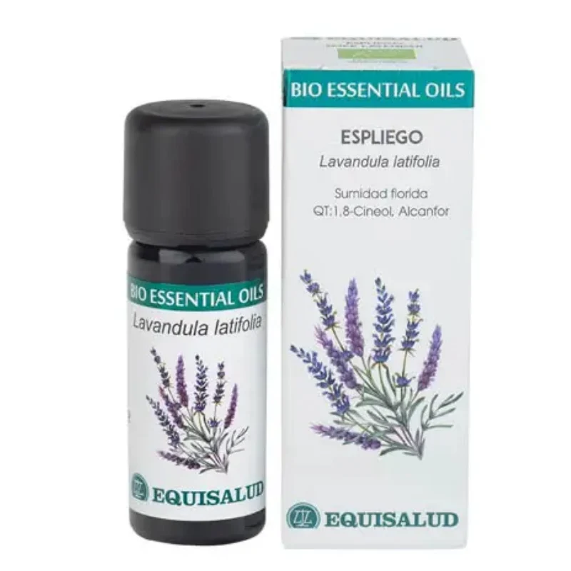 Bio Essential Oil Espliego - Qt:1.8-Cineol, Alcanfor 10 Ml. | Equisalud