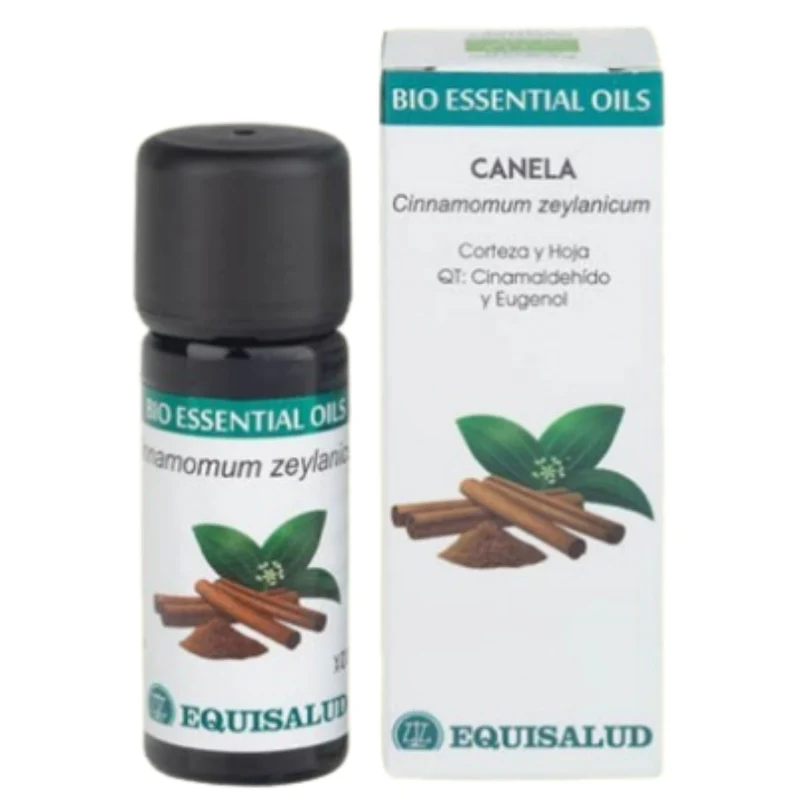 Bio Essential Oil Canela - Qt:Cinamaldehído Y Eugenol 10 Ml. | Equisalud