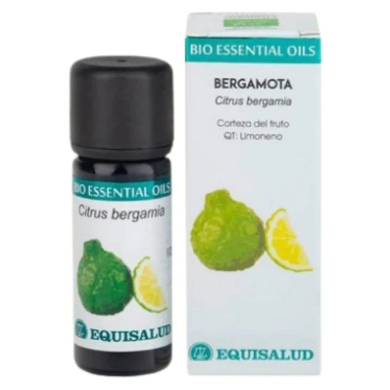 Bio Essential Oil Bergamota - Qt:Limoneno 10 Ml. | Equisalud