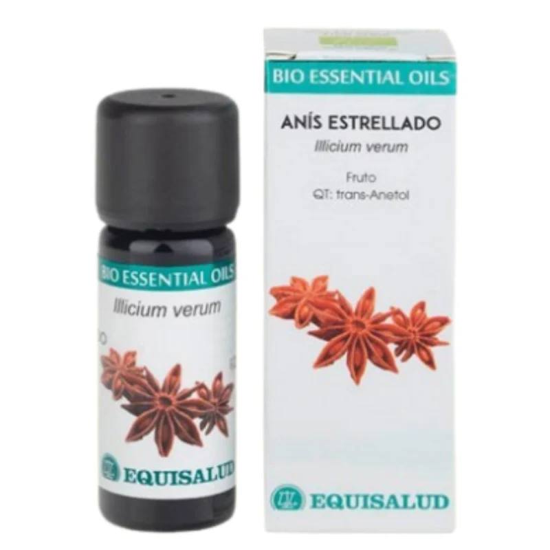 Bio Essential Oil Anís Estrellado - Qt:Trans-Anetol 10 Ml. | Equisalud