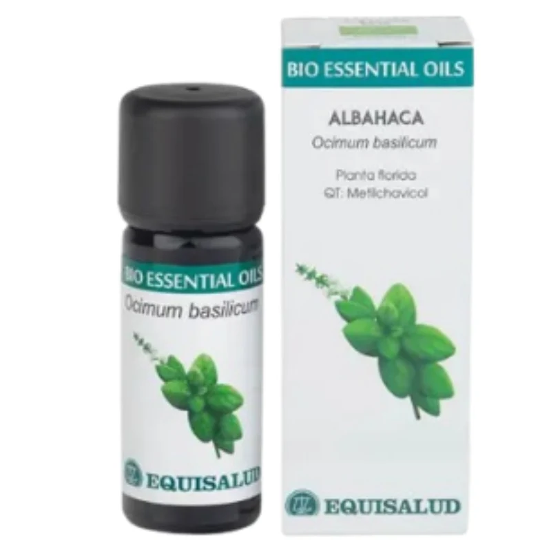 Bio Essential Oil Albahaca - Qt:Metilchavicol 10 Ml. | Equisalud