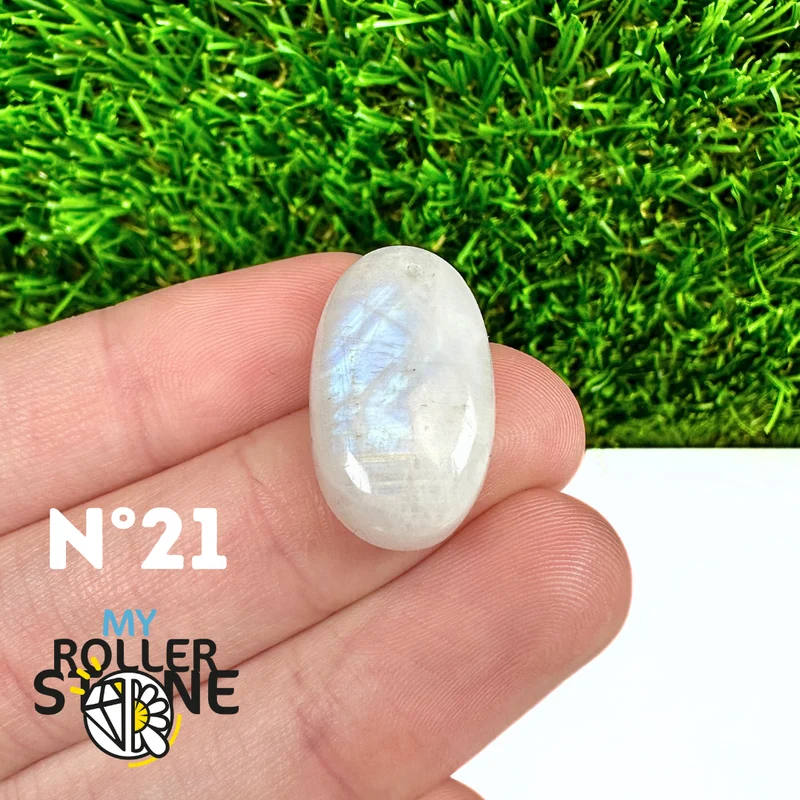 Colgantes de piedra lunar de forma libre 5A