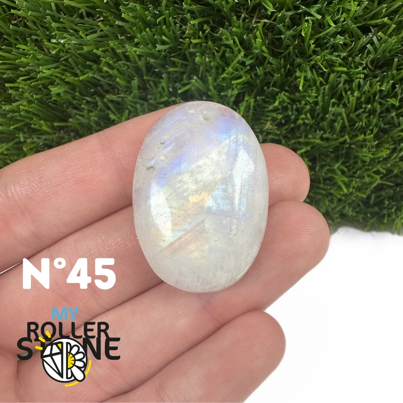 Colgantes de piedra lunar de forma libre 5A