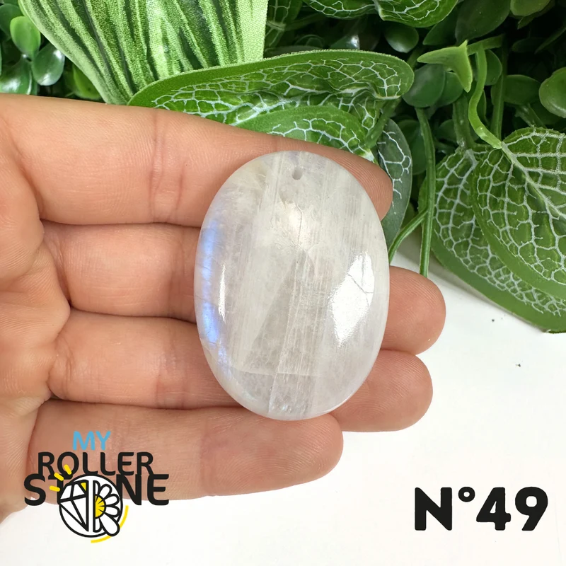 Colgantes de piedra lunar de forma libre 5A