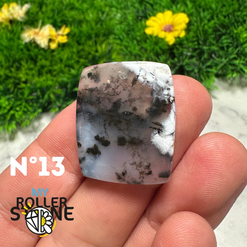 Colgante de ópalo dendrítico