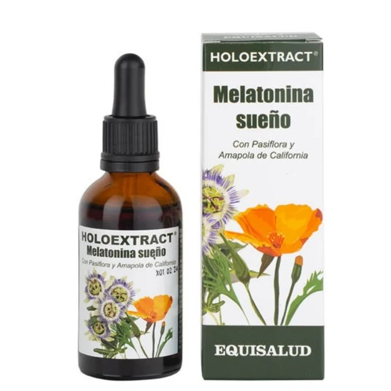 Holoextract Melatonina Sueño 50 Ml. | Equisalud
