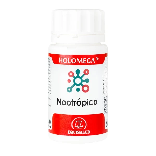 Holomega Nootrópico 50 Cápsulas | Equisalud