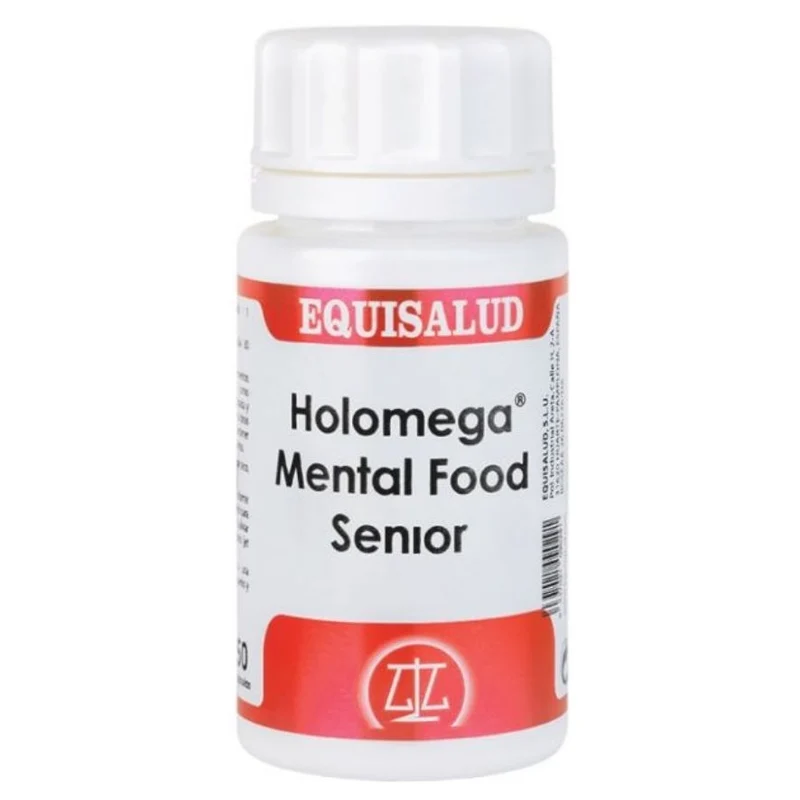 Holomega Mental Food Senior 50 Cápsulas | Equisalud