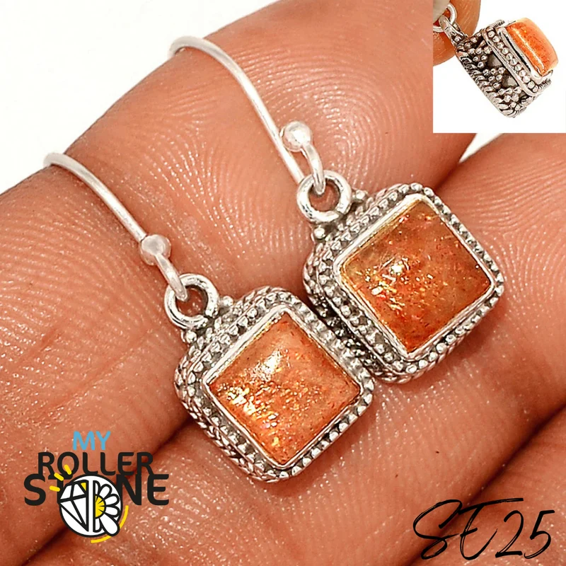 Pendientes de piedra solar SE25
