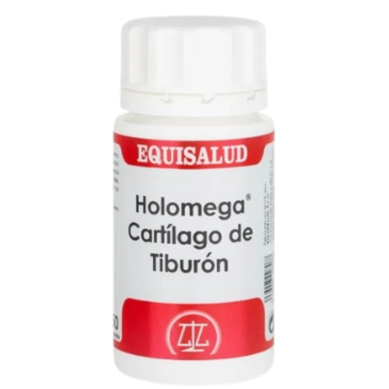 Holomega Cartílago De Tiburón 50 Cápsulas | Equisalud