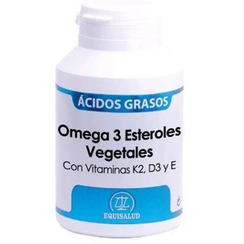 Omega 3 Esteroles Vegetales Con Vitaminas K2, D3, E 120 Perlas | Equisalud