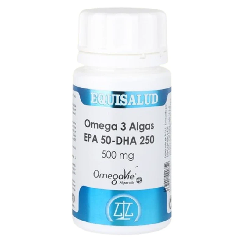 Omega 3 Algas Epa50-Dha250 500 Mg 40 Perlas | Equisalud