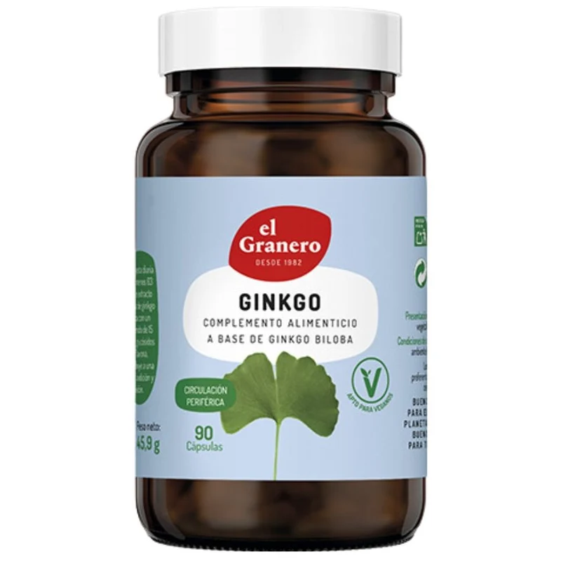Ginkgo Biloba Capsulas | El Granero Integral