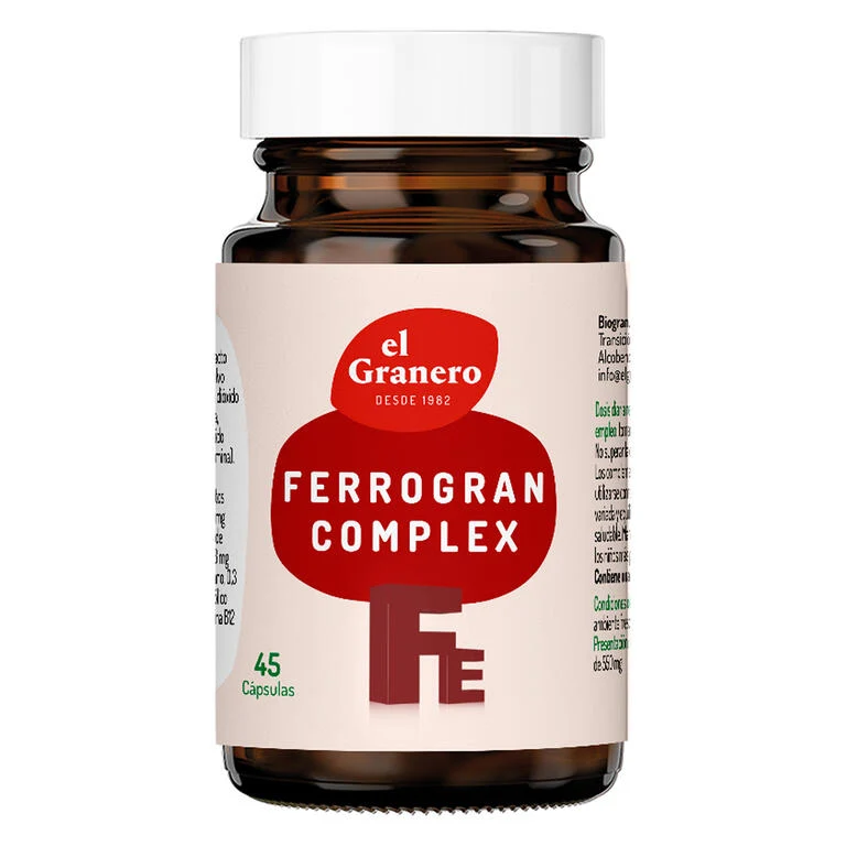 Ferrogran 45 Capsulas | El Granero Integral