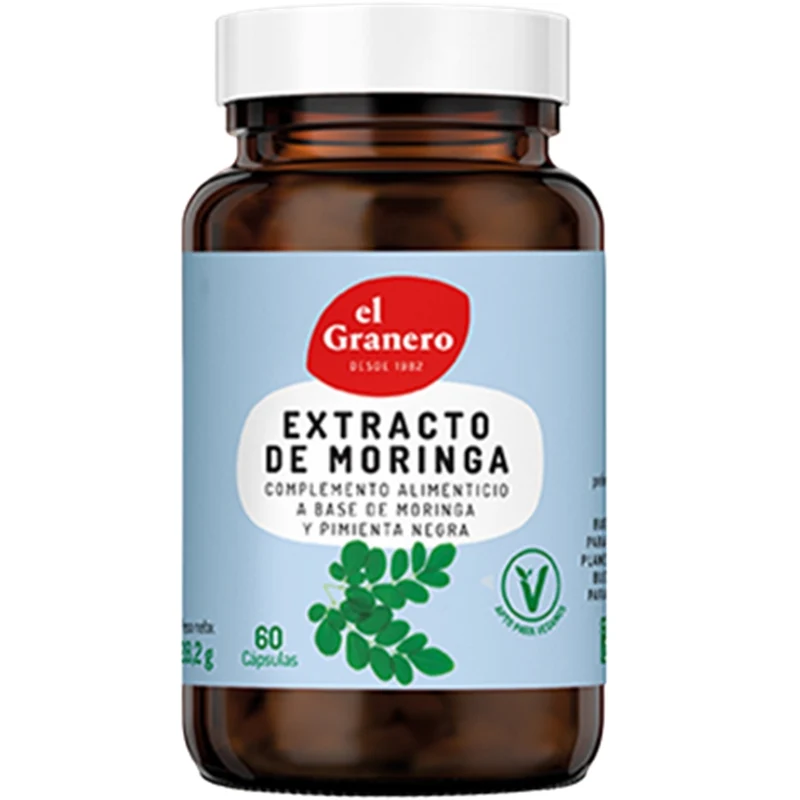 Extracto de Moringa 60 Capsulas | El Granero Integral