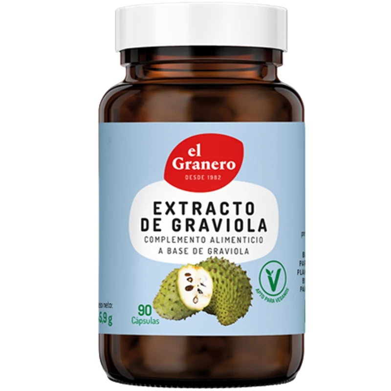 Extracto de Graviola 90 Capsulas | El Granero Integral