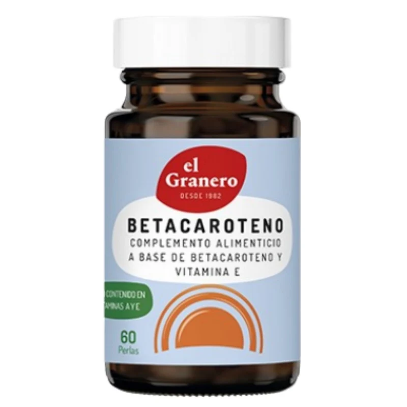 Betacaroteno 60 perlas | El Granero Integral