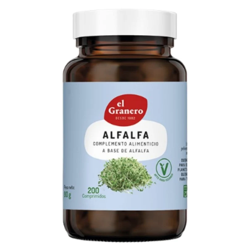 Alfalfa 200 Comprimidos | El Granero Integral