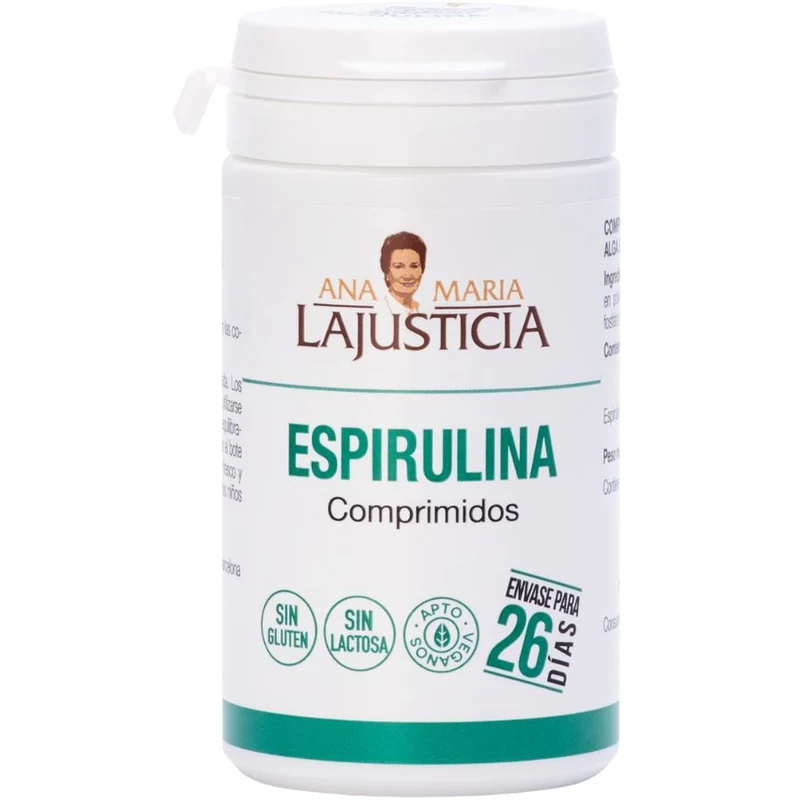 Espirulina 160 Comprimidos | Ana Maria Lajusticia