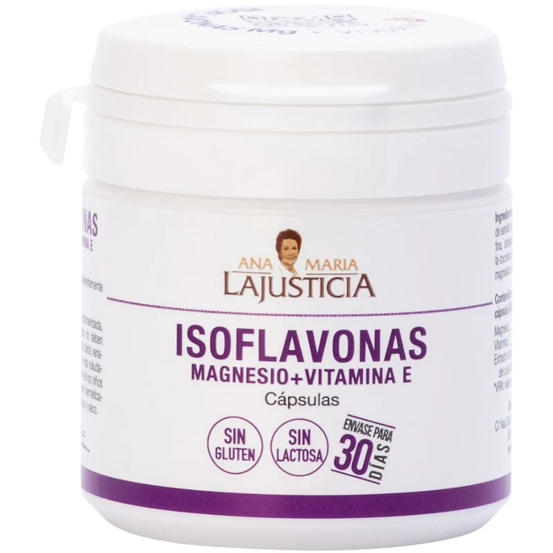 Isoflavonas Magnesio Vitamina E 30 Capsulas | Ana Maria Lajusticia
