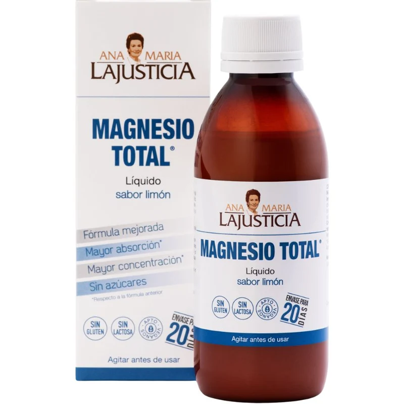 Magnesio Total Limon 200 ml | Ana Maria Lajusticia