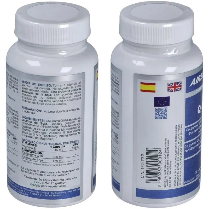 Q-10 Complex 300 mg 30 Capsulas | Airbiotic AB